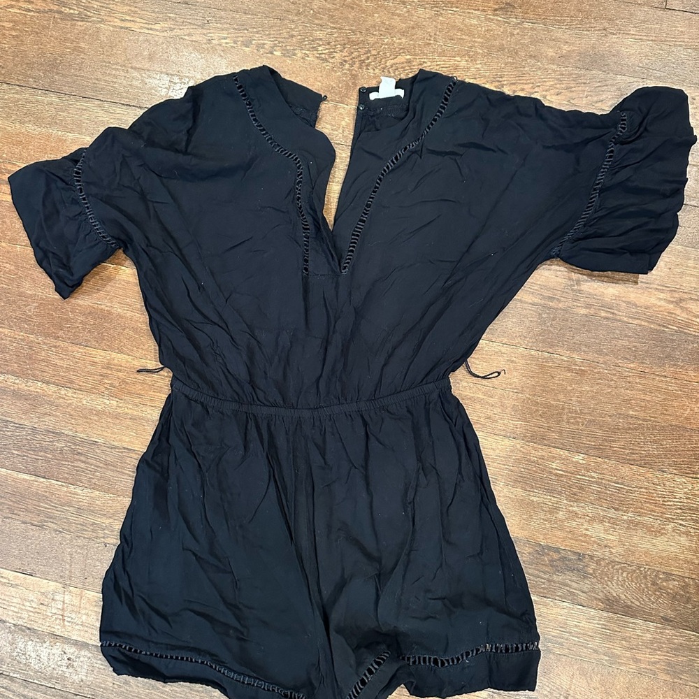 H&M Black Romper